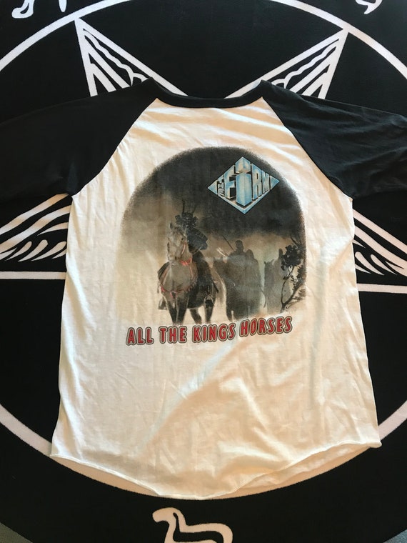 The firm 1985 tour shirt. All the kings horses
