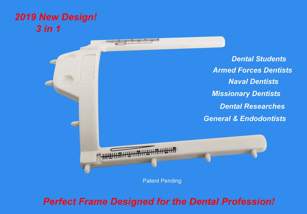 Dental Rubber Dam Framedental Dam Rulers 3 in 1 Framedental Etsy