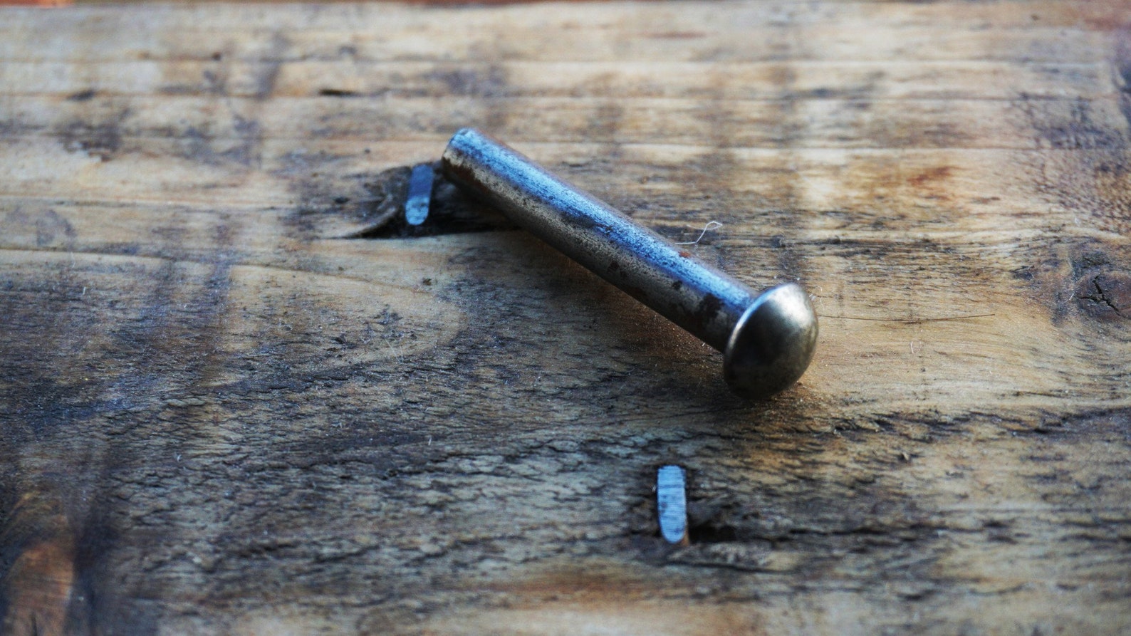 Blacksmiths Solid Steel Hot Rivet 6mm / 8mm / 10mm 50mm long Etsy