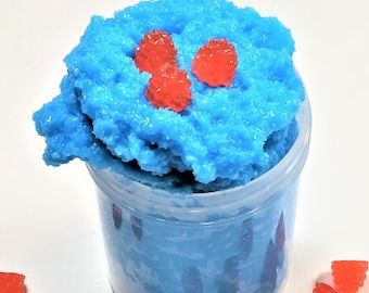 Blue raspberry slushee slime, Scented raspberry slime, Icee slime, Best slime flavors, Gifts for kids and friends, Party favor ideas