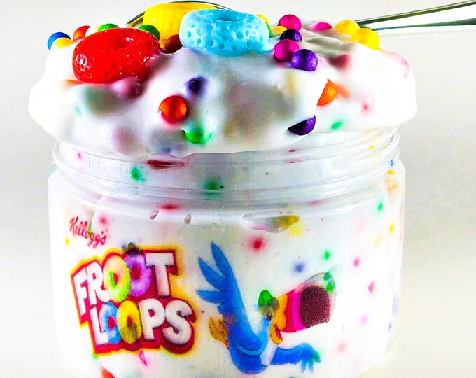 Fruit Loops Slime Kid's Favorite Slimes Best Slime Shop Etsy