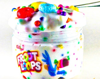 Fruit loops slime, Kid's favorite slimes, Kid's party ideas, Kid's gifts, Stocking stuffers, Birthday gifts, Toys and Games, Christmas gifts