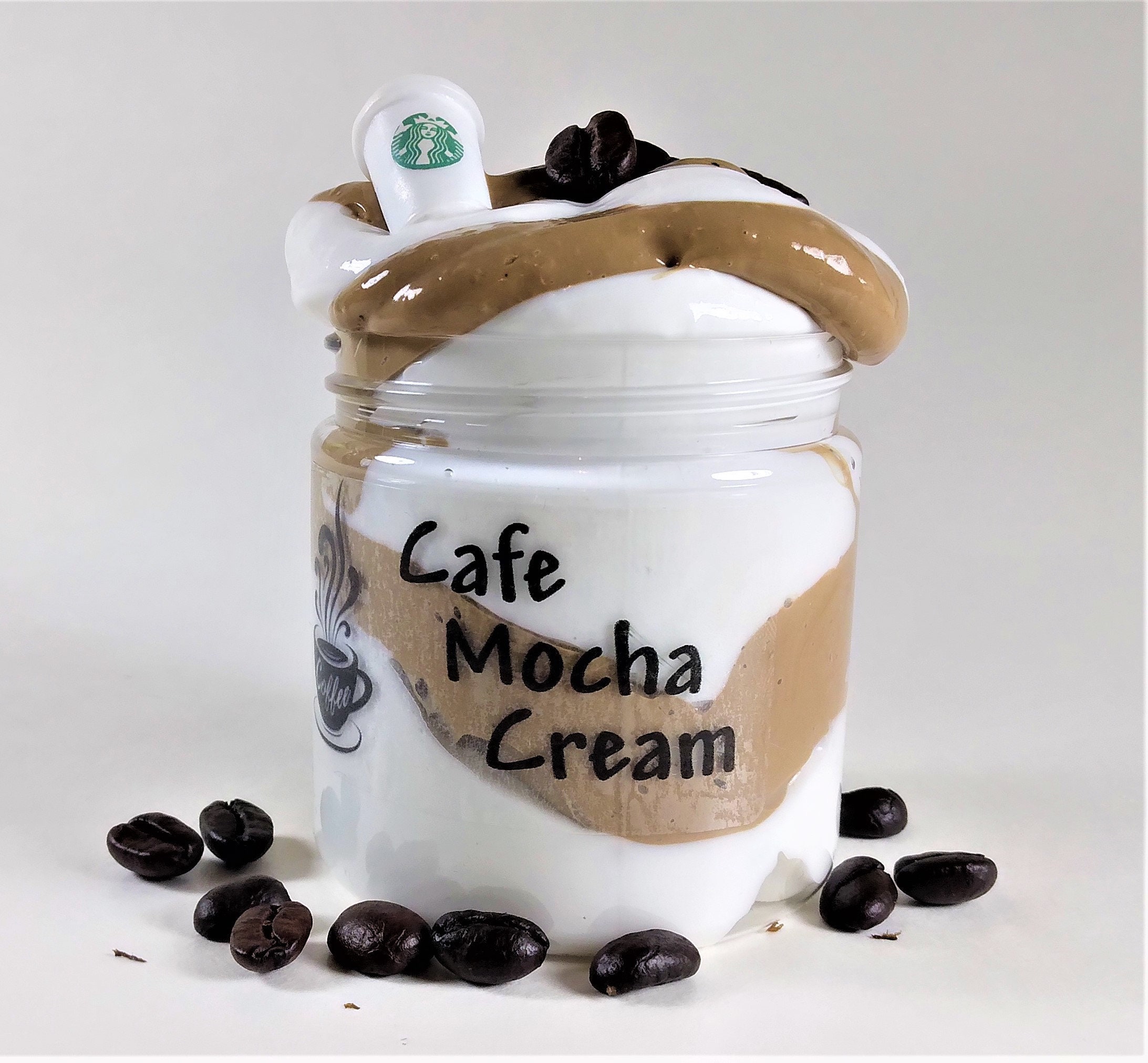 Dessert Baies D Hiver My Café Cafe Mocha Cream bave au beurre Slimes de café Slimes de - Etsy France