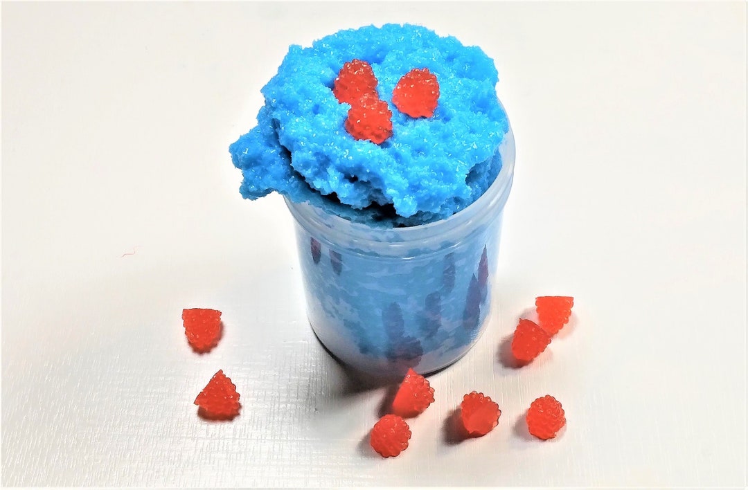 Slushee Slime R Blue Raspberry Slushee Slime, Scented Raspberry Slime, Icee Slime, Best ...