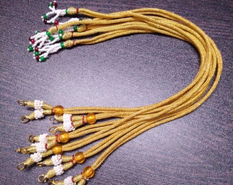 Necklace Thread Dori indian Necklace Cord With Lobster Clasps