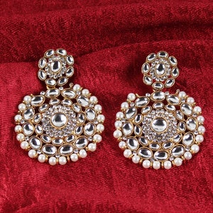 Indische Kundan Ohrringe,Traditioneller Schmuck,Bollywood Schmuck,Indische Ohrringe,Hochzeitsschmuck,Brautschmuck,Kundan Schmuck,Statement Ohrring