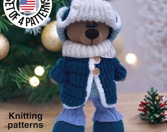 Breipatronen voor poppenkleding voor poppen van 29-31 cm