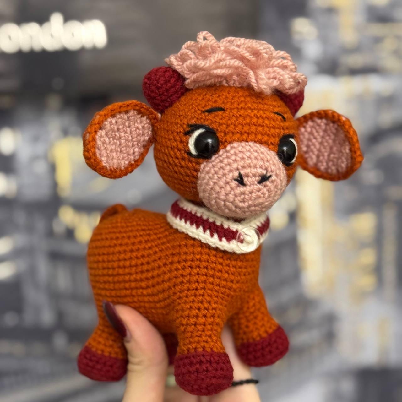 Amigurumi Crochet Pattern - Little Bull 