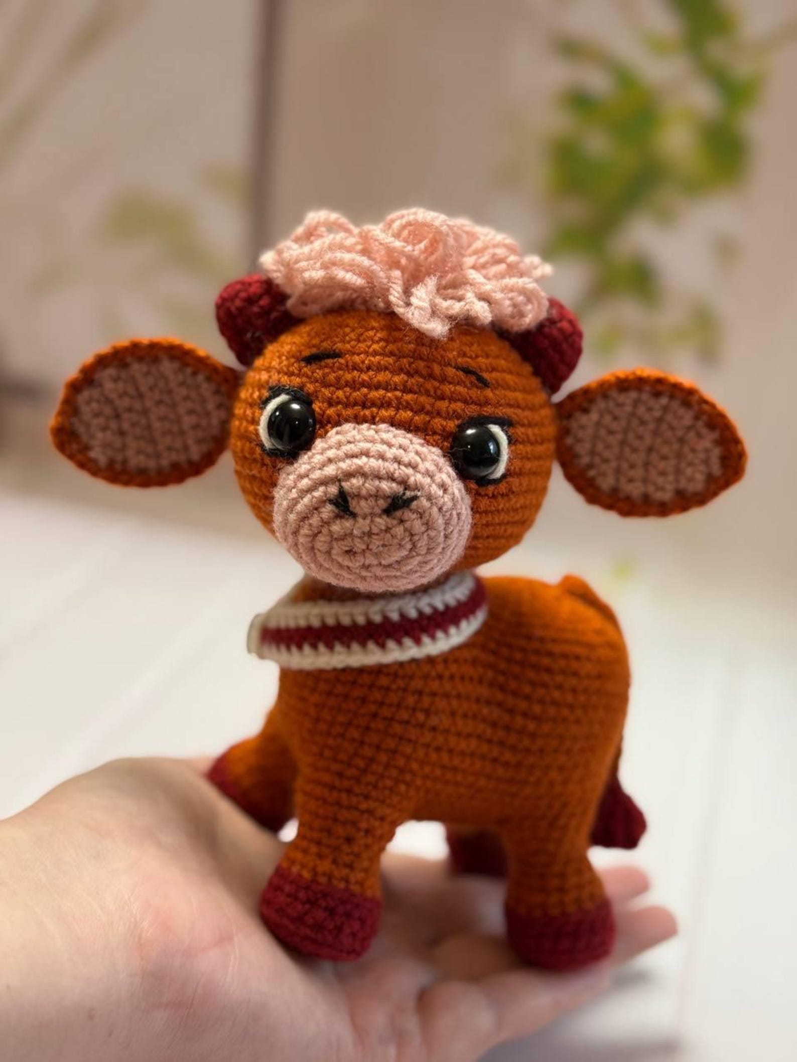 Amigurumi Crochet Pattern - Little Bull 