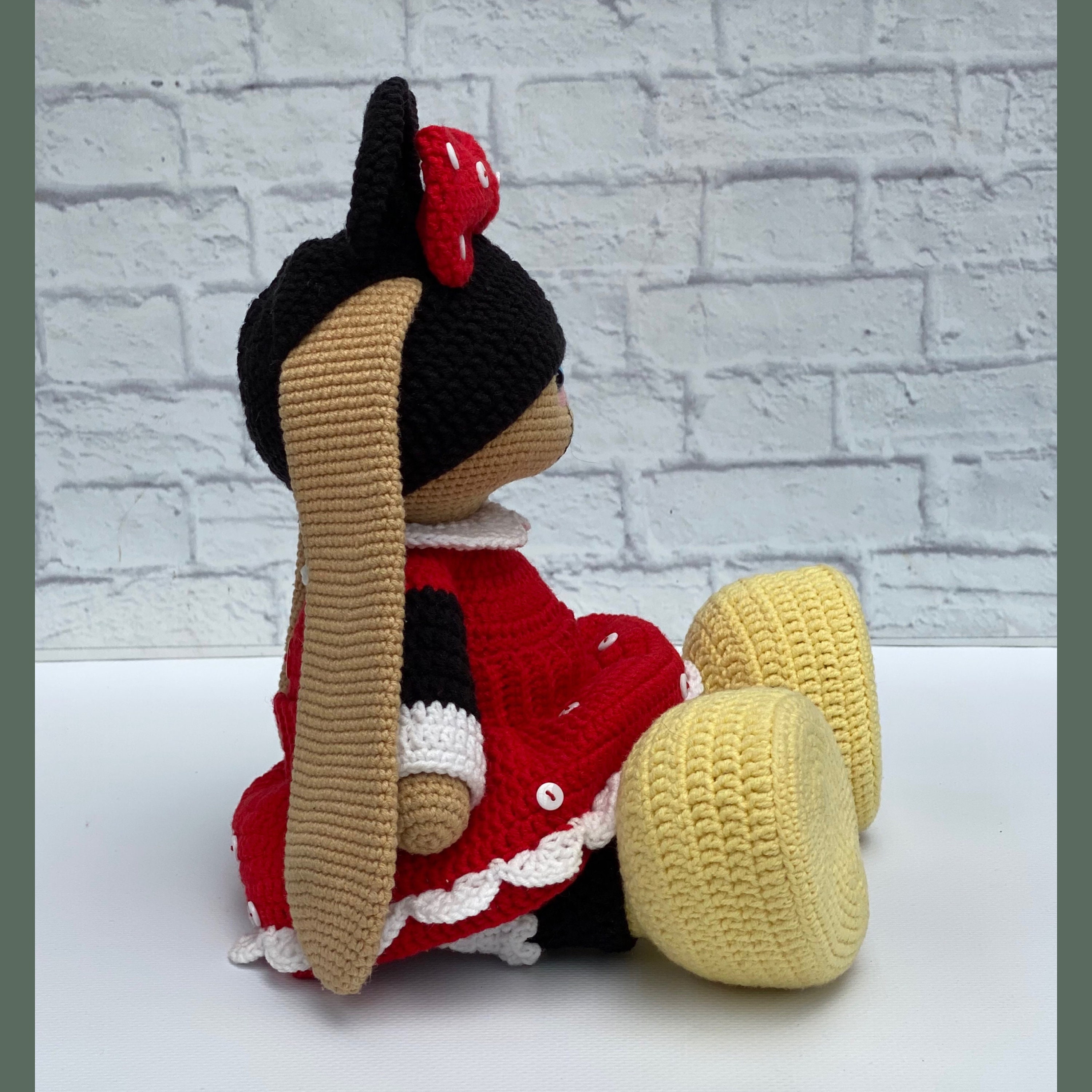 AMIGURUMI OUTFIT Crochet Pattern Clothes Set Lady Mouse for Etsy