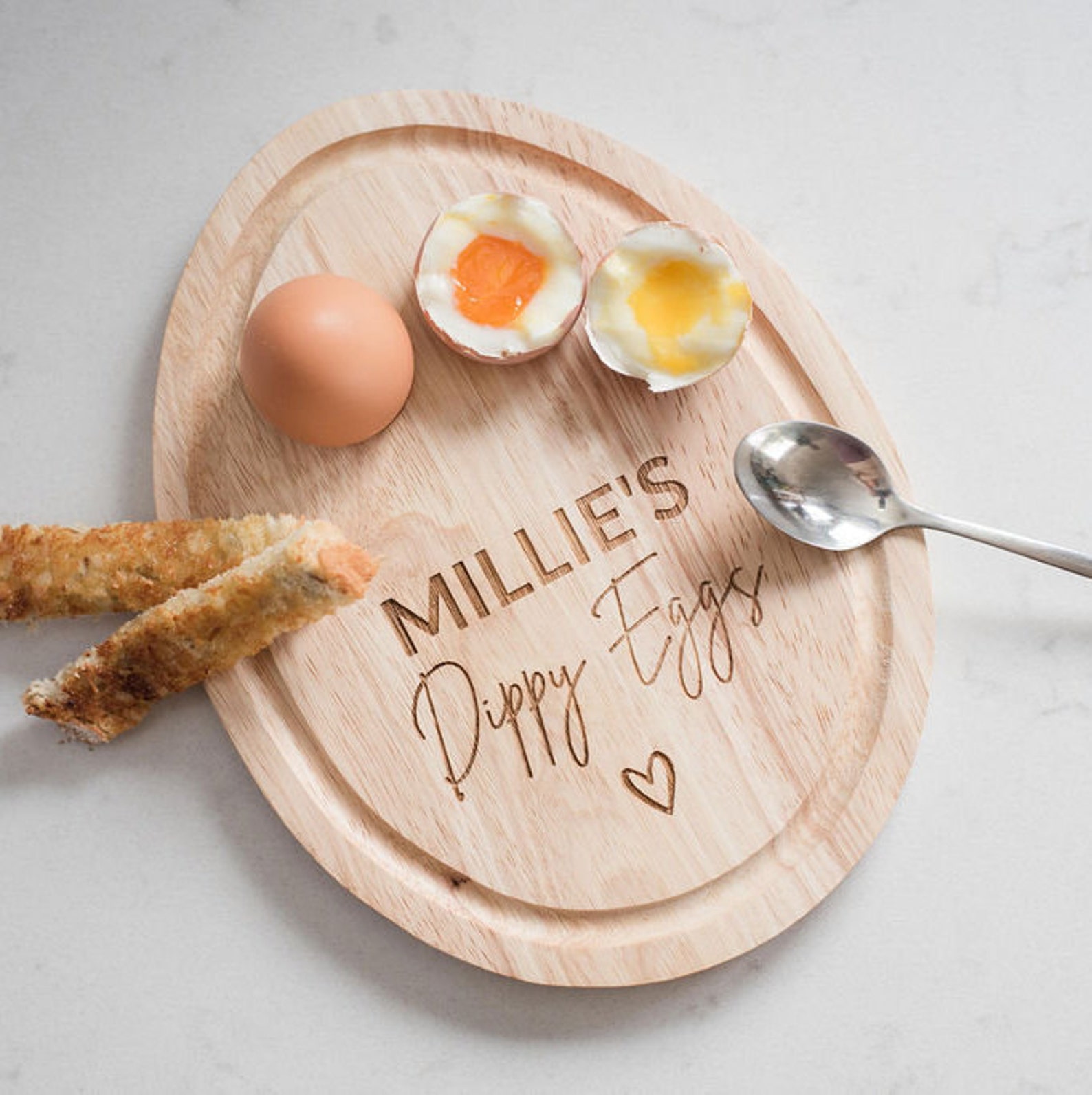 Personalised Dippy Egg Board Serving Board Egg and Soldiers Etsy