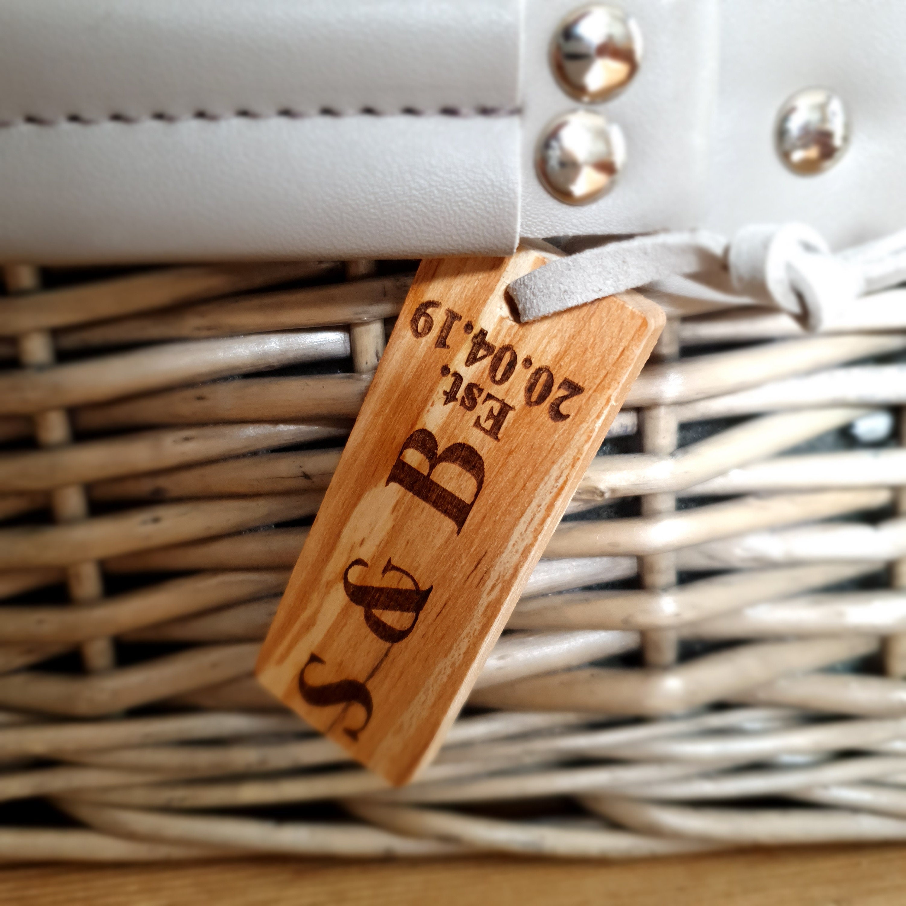 Personalised Filled Wicker Picnic Basket for 2 People With Etsy