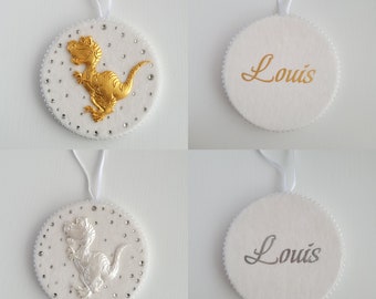 Weihnachtsgeschenk Tannenbaumschmuck Tannenbaumkugeln Medallions Personalisierte mit Namen Kindergeschenk