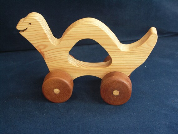 wooden push along