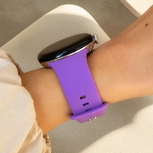 Band For Google Pixel Watch 3 2 1, Silicone Band 41mm, Pixel Watch Strap For Everyday Wear, Gift For Her