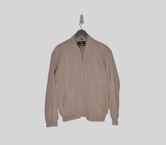 Vintage Bomber Jacket, Unisex Bomber Jacket, 90s V