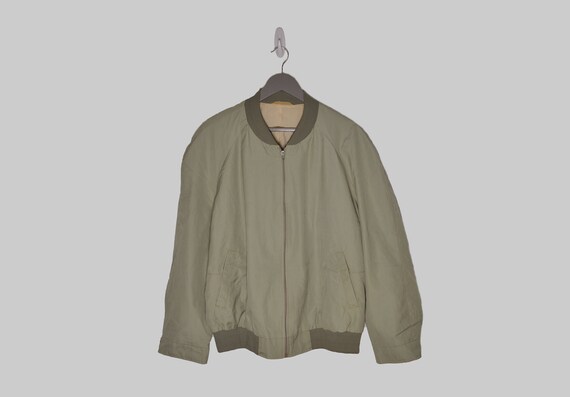 Vintage Bomber Jacket, Unisex Bomber Jacket, 90s V