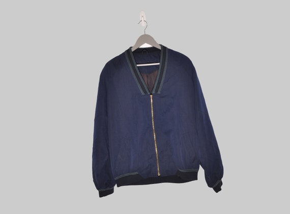 Vintage Bomber Jacket, Unisex Bomber Jacket, 90s V