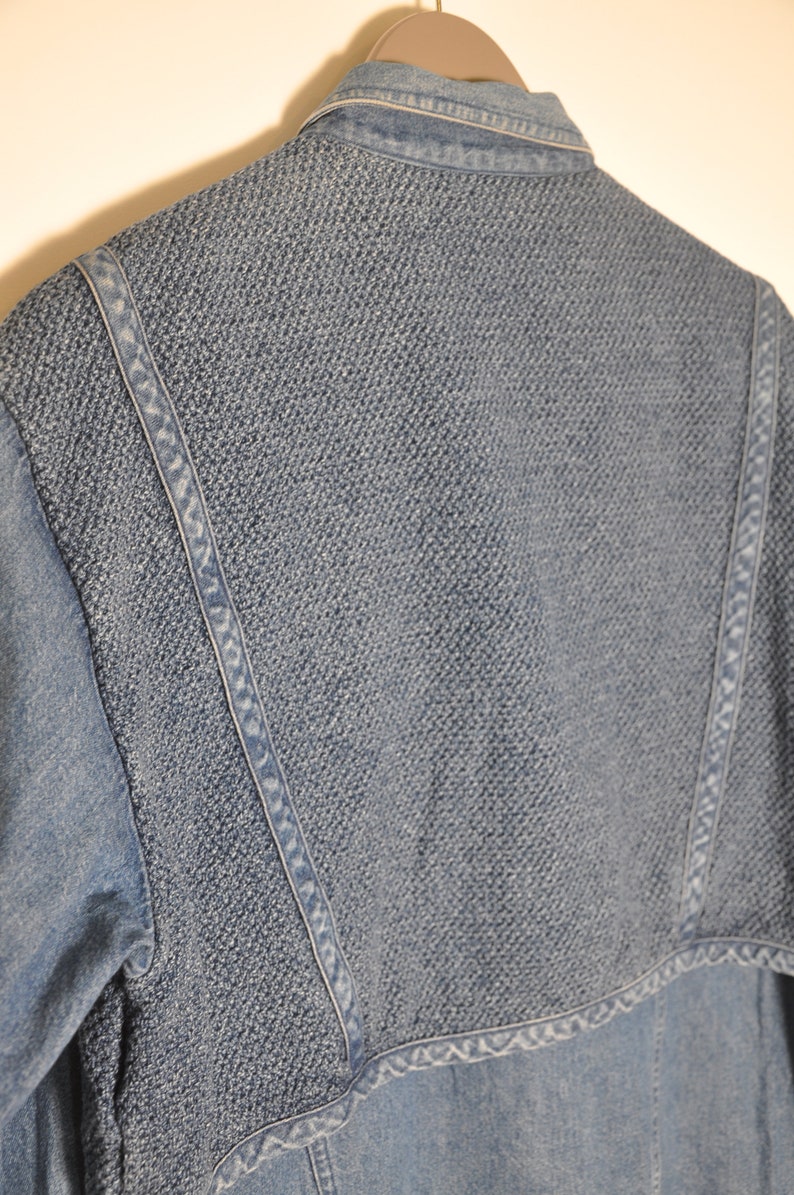 80s Denim Jacket Blue Vintage Denim Jacket Vintage Denim Jacket Blue Jean Jacket