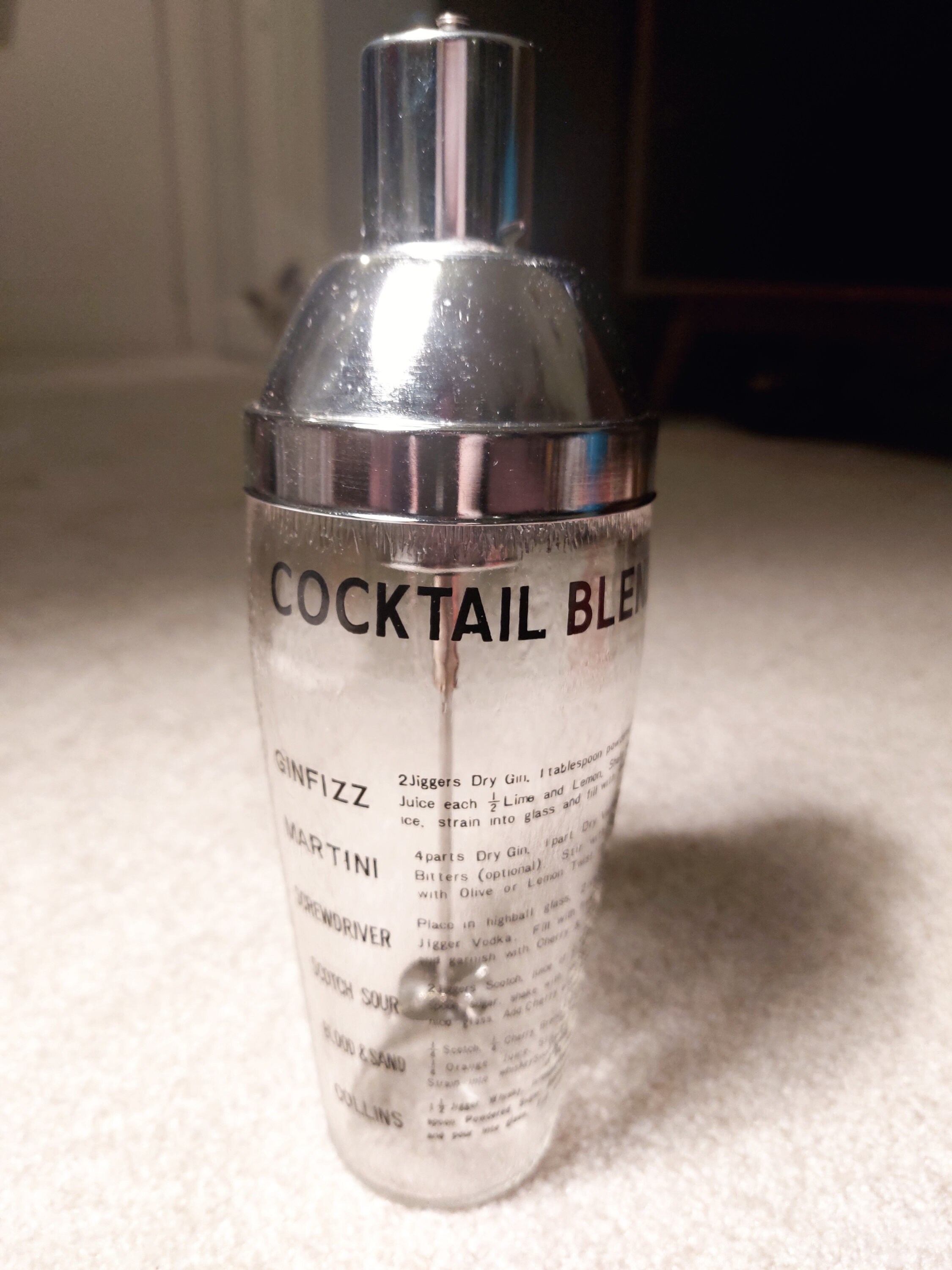 Vintage 1960s Electric Cocktail Mixer Blender Etsy