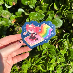 Teto Nyan Cat Vinyl Sticker