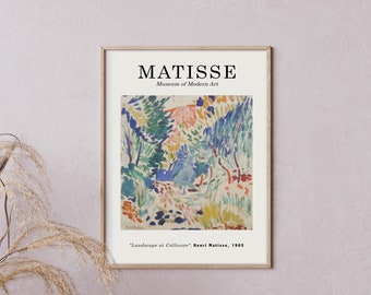 Matisse Print, Matisse landscape poster [High Quality]