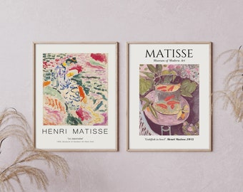 Henri Matisse Art Exhibition PosterMatisse Art PrintModern Art