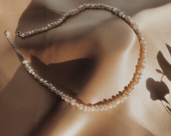 Baroque Pearl Choker Etsy