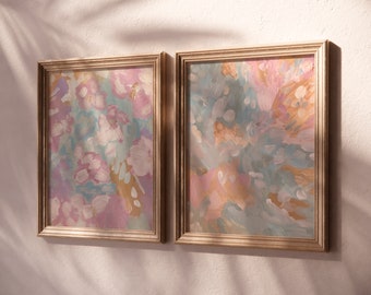 Matisse inspired art print set 2, pastel abstract painting, henri matisse wall art, printable gallery art prints, preppy farmhouse posters
