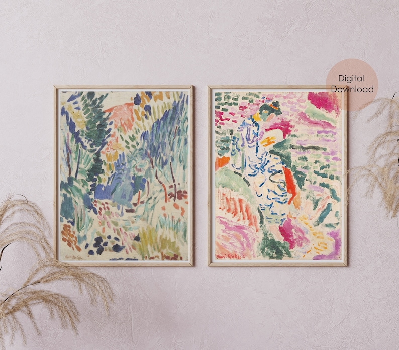Art Prints Download Printable Wall Art Set of 2 Art Print Etsy
