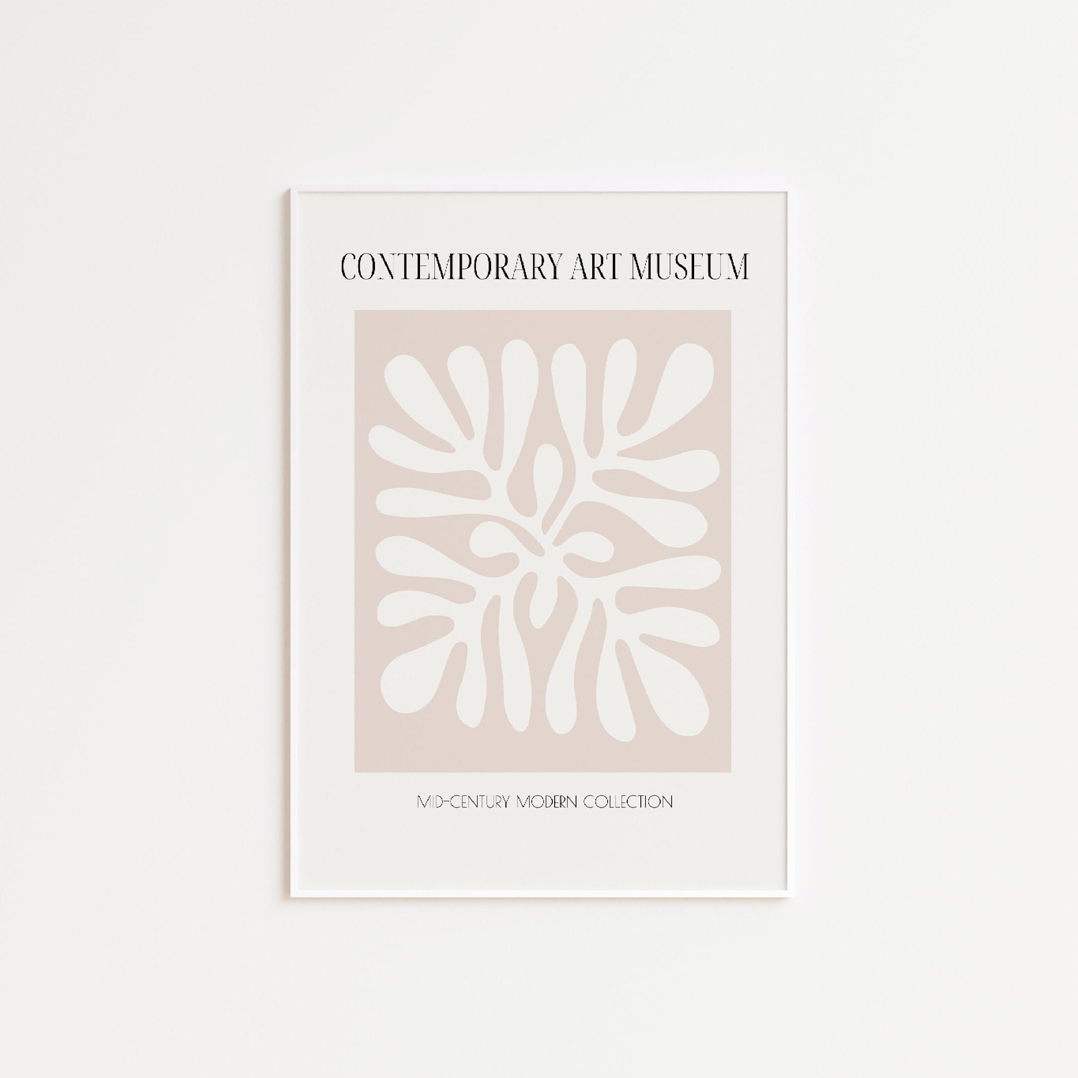 Neutral Wall Art Set of 3, Minimalist Scandinavian 3 Piece Wall Art ...