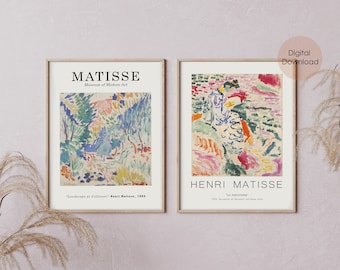 Digital prints, downloadable art prints, Digital Download Wall Art, digital prints download, Matisse digital print, Matisse digital download
