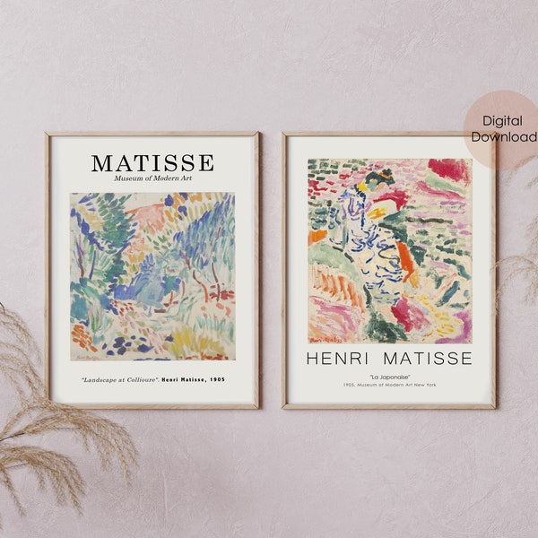 Digital prints, downloadable art prints, Digital Download Wall Art, digital prints download, Matisse digital print, Matisse digital download