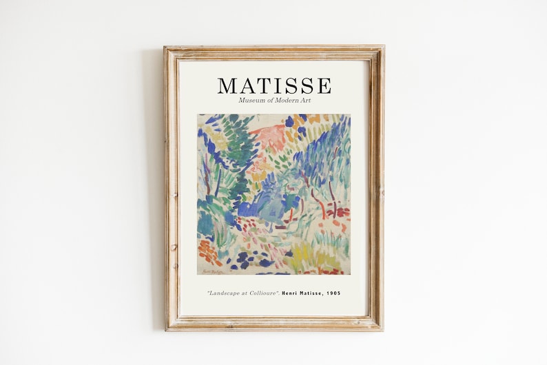Matisse print Set of 8 digital prints, Henri Matisse poster download set image 4