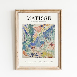 Matisse pinturas, decoración pared, Henri Matisse arte pared, Matisse poster, Matisse mujer, decoración pared media centuria, poster mostaza imagen 3
