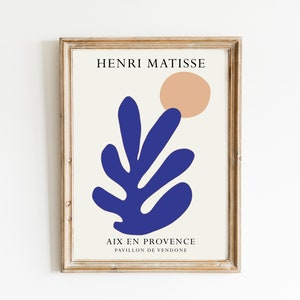 Printable Matisse poster, Matisse drawing download, digital download, Henri Matisse Wall Art, Matisse exhibition Poster, Matisse Cut Out