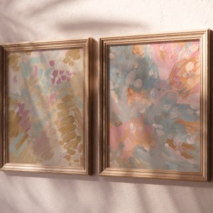 Matisse inspired art print set 2, pastel abstract painting, henri matisse wall art, printable gallery art prints, preppy farmhouse posters
