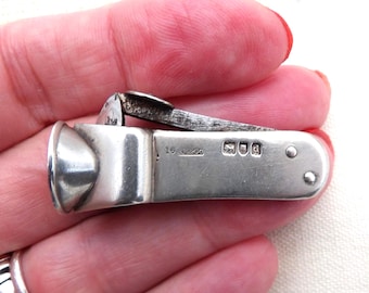 Silver Cheroot Cutter – Sampson Mordan & Co, London 1899