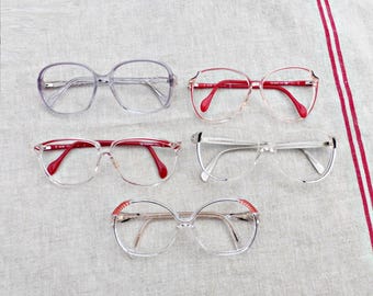 1980er Jahre Retro Brille - Unbenutzte Oversized Brille - Eyeware