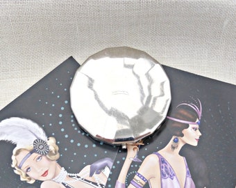 Vintage Yardley Compact Mirror | 1920s Yardley of London Powder Compact | Art Deco Powder Case and Mirror | Ladies Make Up Set |