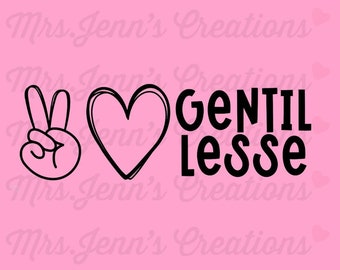 Paix Amour Gentillesse, Journée du maillot rose, Journée anti-intimidation SVG/PNG
