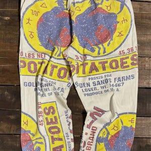 パンツ Vintage feed sack shorts Vintage Sack Shorts - Etsy UK