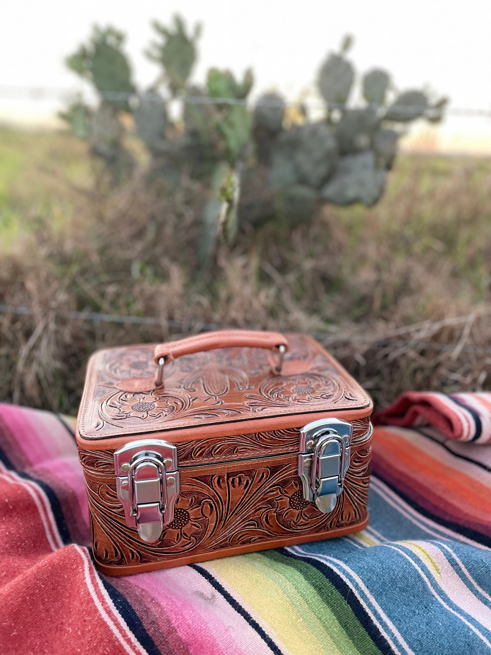 The Laramie Jewelry Train Case Etsy