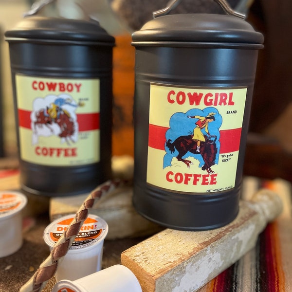 Coffee Canister Etsy