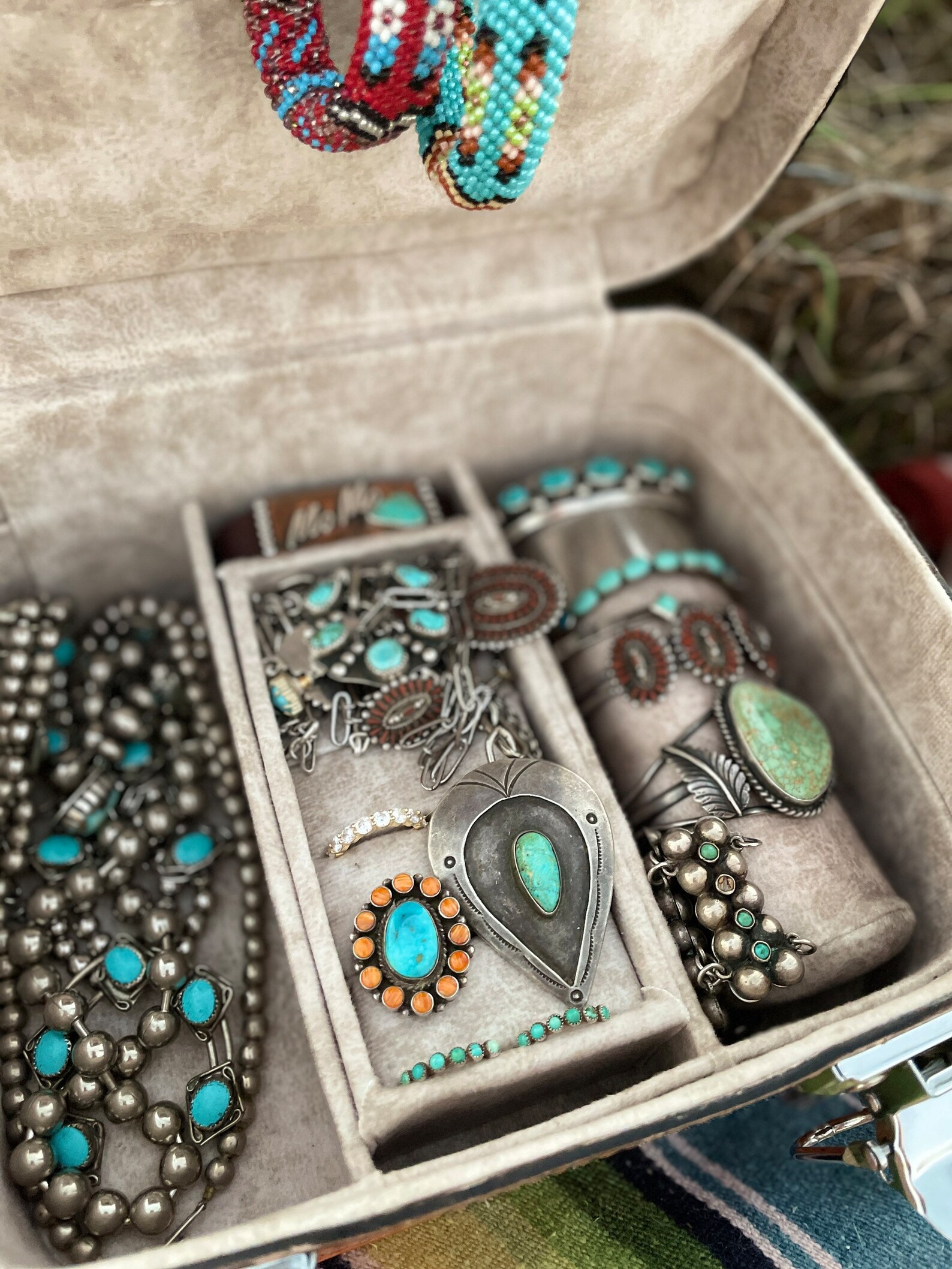 The Laramie Jewelry Train Case Etsy