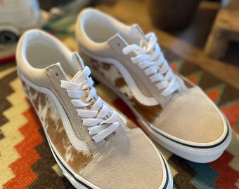 Cowhide vans deals