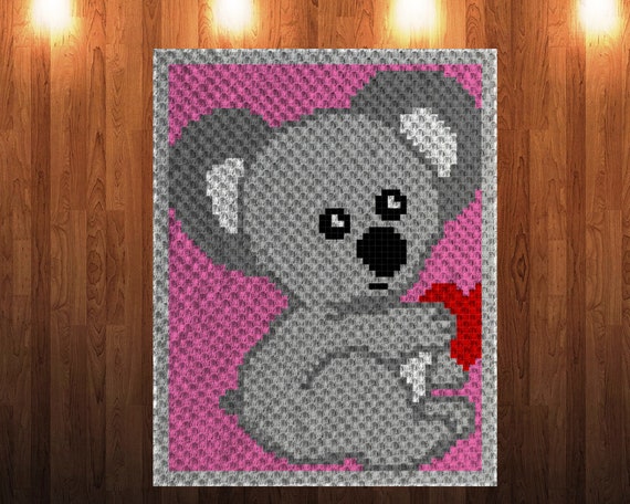 Koala crochet blanket pattern hotsell