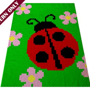 Ladybug Corner2Corner Graphgan pattern