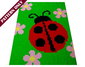 Ladybug Corner2Corner Graphgan pattern