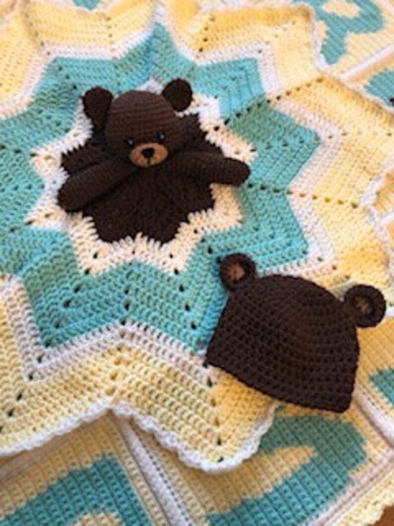 ABC Alphabet Bear Baby Blanket Pattern - Etsy